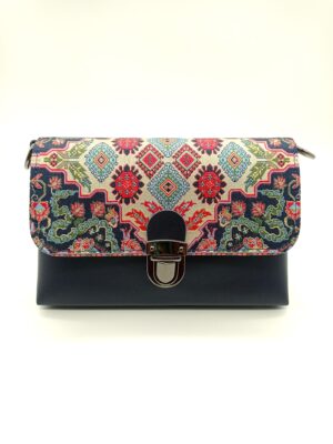 SELIN Handbag - Navy Blue Boho