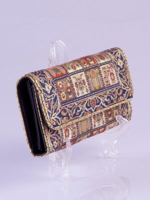 Big brown oriental motive wallet (4)