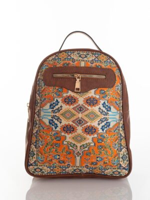 Brown - Boho Oriental Pattern Backpack