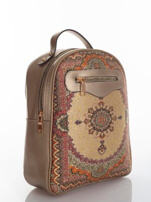 Golden mandala backpack (2)