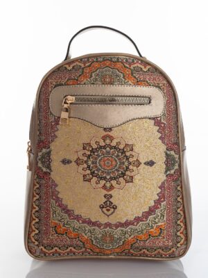 Golden Mandala Backpack