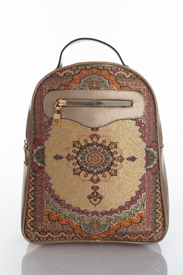 Golden Mandala Backpack