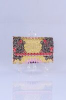 Golden Mosaic Oriental Motive Wallet