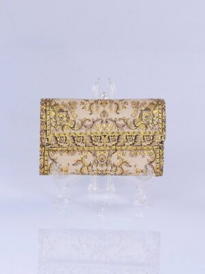 Golden Oriental Motive Wallet