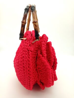 Red Flora handbag 3