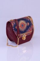 SHADIA Handbag - Bordo