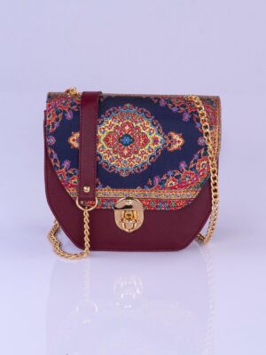 SHADIA Handbag - Bordo