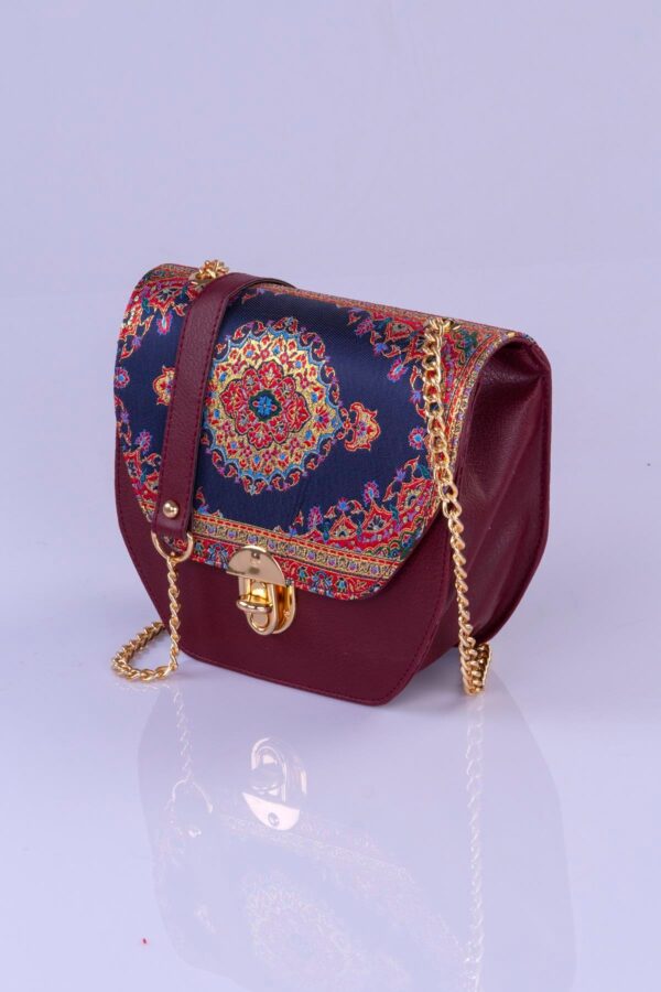 SHADIA Handbag - Bordo