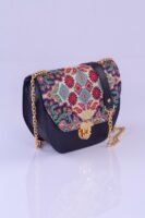 SHADIA Handbag - Navy Blue Boho