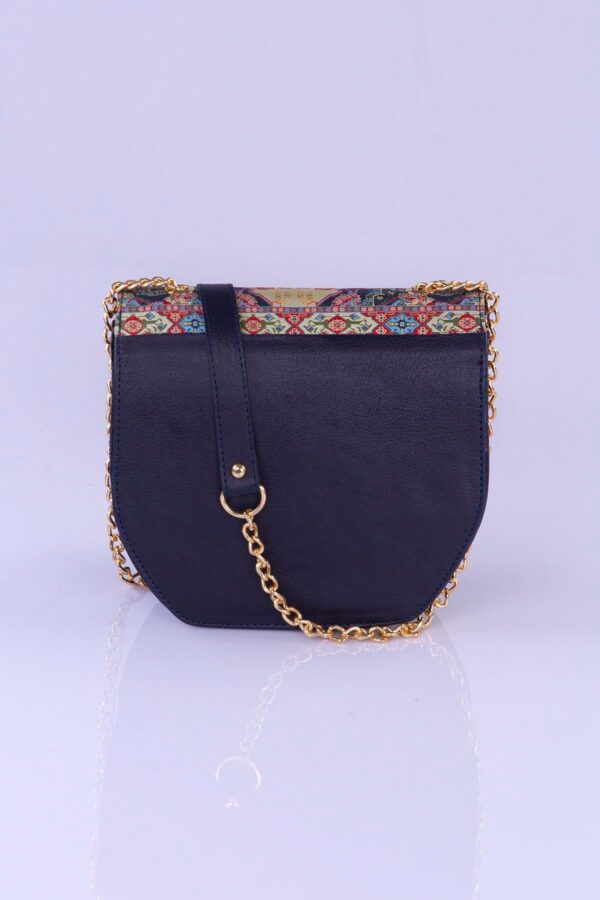 SHADIA Handbag - Navy Blue Boho