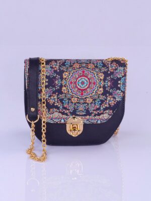 SHADIA Handbag - Navy Blue