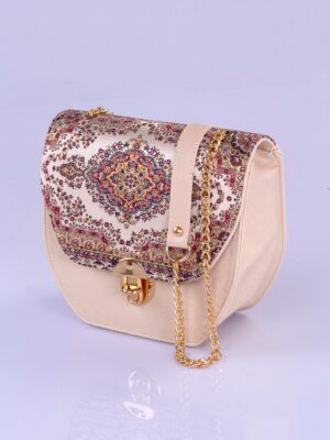 Shadia Handbag beige mosaic (2)