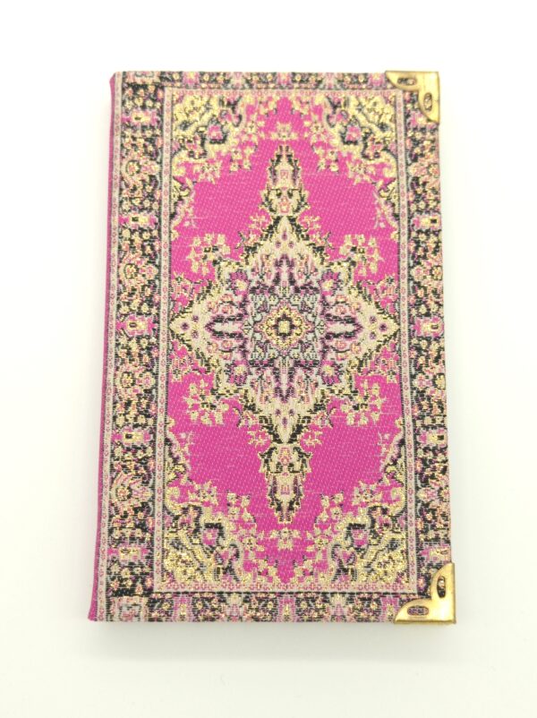 Pink Oriental Pattern - Small Lined Notebook