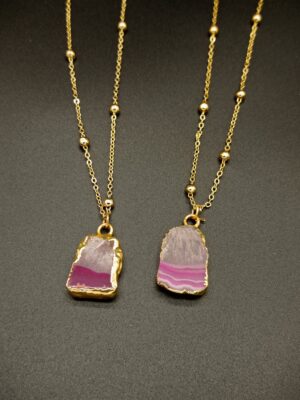 DEVIKA - Natural Pink Agate