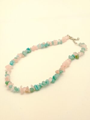 SHAKTI - Natural Avanturine and Rosary Crystal Mix Necklace