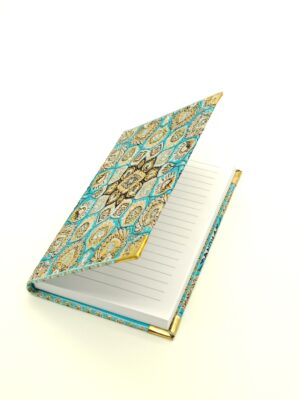 Blue mosiac notebook