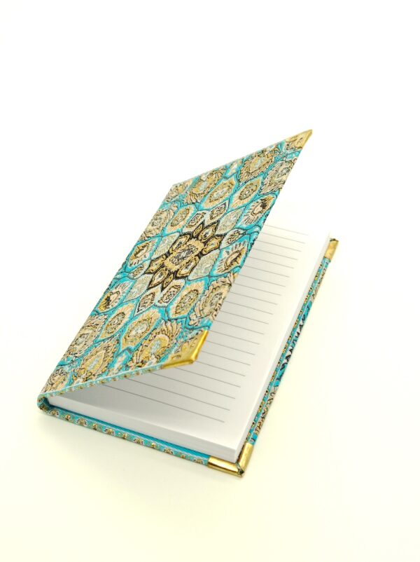 Turquoise Mosaic - Small Lined Notebook