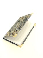 Dark Blue Oriental Pattern - Small Lined Notebook