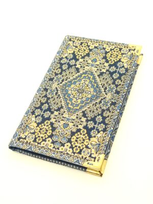 Dark Blue Oriental Pattern - Small Lined Notebook