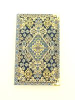 Dark Blue Oriental Pattern - Small Lined Notebook