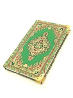 Green Oriental Pattern - Small Lined Notebook