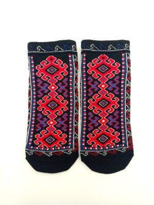 Oriental black socks