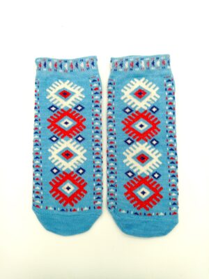 Oriental blue socks (2)