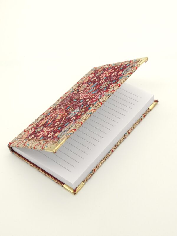 Red Floral - Small Lined Notebook