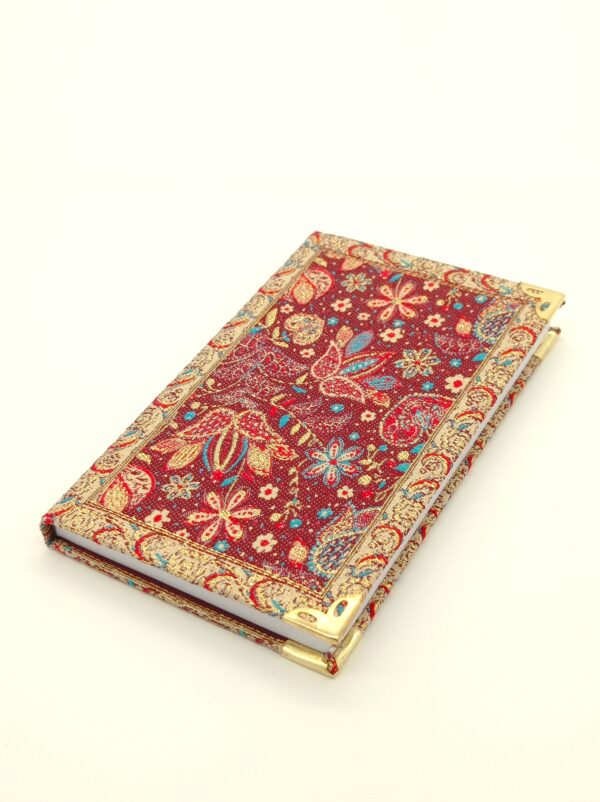 Red Floral - Small Lined Notebook