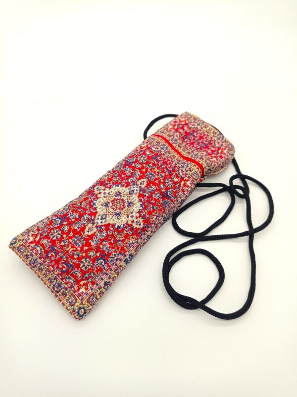 Red Oriental Glasses Case