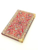 Red Traditional Oriental Motive - Small Lined Notebook