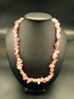 SHAKTI- Natural Strawberry Quartz Necklace