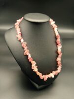 SHAKTI- Natural Strawberry Quartz Necklace