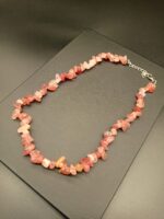 SHAKTI- Natural Strawberry Quartz Necklace