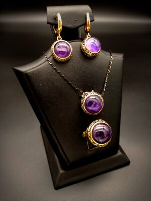 OSMAN Set - Natural Amethyst