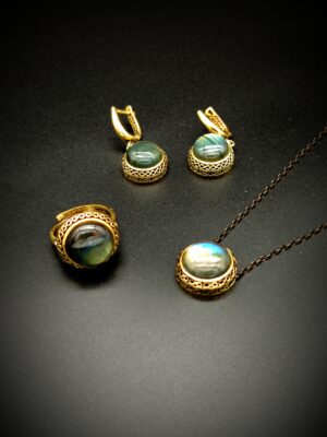 OSMAN Set - Natural Labradorite