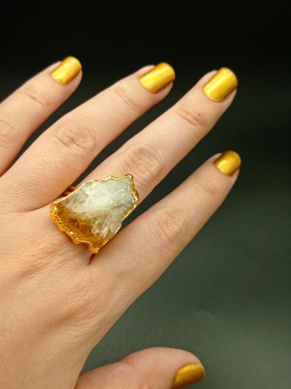 SOLARA Ring - Natural Citrine