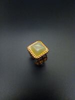 Zephir Ring - Green Jadeite