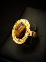 SAFIYA Ring - Natural Tiger Eye